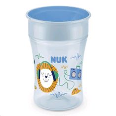 Manuka Health Bájos itató pohár Magic NUK 360° fedéllel light blue