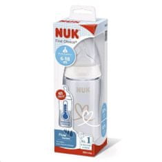 Manuka Health NUK FC+Temperature Control cumisüveg 300 ml BOX-Flow Control szívófej white