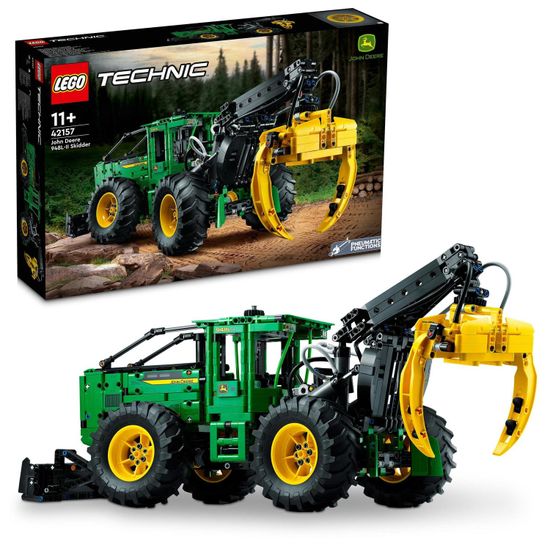 LEGO Technic 42157 John Deere 948L-II erdészeti traktor