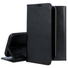 TKG Telefontok Xiaomi Mi 10T Lite 5G - Smart Magnetic fekete szilikon keretes mágneses könyvtok