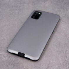 TKG Telefontok Samsung Galaxy A03s - Defender Smooth ütésálló ezüst hátlap tok