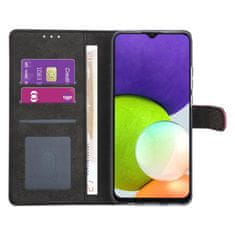 TKG Telefontok Samsung Galaxy A03s - Pink ráhajtófüles könyvtok