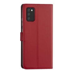 TKG Telefontok Samsung Galaxy A03s - Piros ráhajtófüles könyvtok