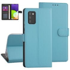 TKG Telefontok Samsung Galaxy A03s - Kék ráhajtófüles könyvtok
