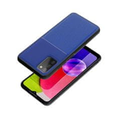 TKG Telefontok Samsung Galaxy A03S - Elegance kék műanyag hátlap tok szilikon kerettel