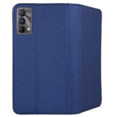TKG Telefontok Realme GT Master 5G - kék mágneses szilikon keretes könyvtok