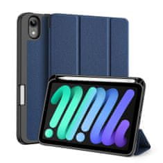 TKG Tablettok iPad Mini 6 2021 - DUX DUCIS DOMO kék smart case ceruza tartóval