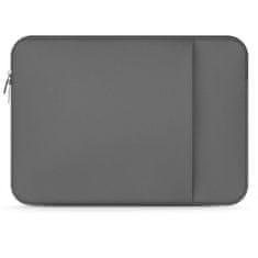 TKG Laptop táska - Univerzális 14"-os szürke zsebes laptop/tablet táska
