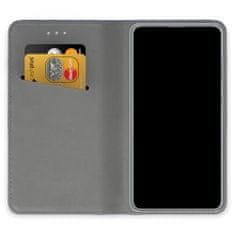 TKG Telefontok Honor X50 5G - arany mágneses szilikon keretes könyvtok