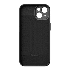 BASEUS Liquid Silica iPhone 14 Plus Tok és üvegfólia fekete (ARYT001401) (ARYT001401)