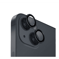 UNIQ Optix Apple iPhone 14/14 Plus tempered glass kamera védő üvegfólia fekete (UNIQ-IP6.1-6.7M-LENSBLK ) (UNIQ-IP6.1-6.7M-LENSBLK)