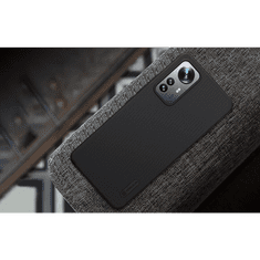 Nillkin Super Frosted Shield Xiaomi 12 Lite 5G hátlap tok fekete (038372) (NI038372)