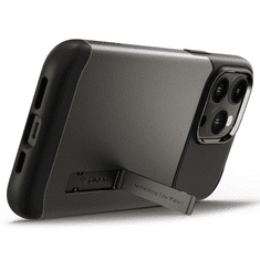 Spigen Slim Armor Apple iPhone 14 Pro tok szürke-fekete (ACS04672) (ACS04672)
