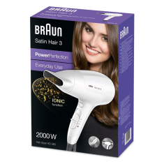 BRAUN Satin Hair 3 PowerPerfection hajszárító (HD380) (HD380)