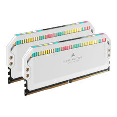 Corsair Dominator Platinum RGB - DDR5 - kit - 64 GB: 2 x 32 GB - DIMM 288-pin - 5600 MHz / PC5-44800 (CMT64GX5M2B5600C40W)