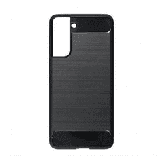 FORCELL Carbon Samsung G991 Galaxy S21 hátlaptok fekete (53426) (forcell53426)