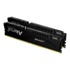 Kingston FURY Beast - DDR5 - kit - 32 GB: 2 x 16 GB - DIMM 288-pin - 5200 MHz / PC5-41600 - unbuffered (KF552C36BBEK2-32)