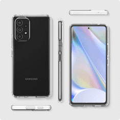 Spigen Samsung A536U Galaxy A53 5G ütésálló hátlap - Liquid Crystal - átlátszó (SP0161)