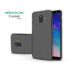 Nillkin Samsung A600F Galaxy A6 (2018) hátlap - Frosted Shield - fekete (NL157798)