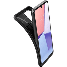 Spigen Samsung A536U Galaxy A53 5G ütésálló hátlap - Liquid Air - fekete (SP0160)