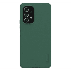 Nillkin SUPER FROSTED PRO műanyag telefonvédő (közepesen ütésálló, gumírozott, érdes felület) SÖTÉTZÖLD [Samsung Galaxy A53 (SM-A536) 5G] (5996591129334)