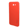 szilikon telefonvédő (közepesen ütésálló, szálcsiszolt, karbon minta) PIROS [Samsung Galaxy J7 (2017) SM-J730] (5996457710324)