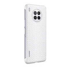 Huawei műanyag telefonvédő (kör minta) SZÜRKE [Nova 8i] (51994719)