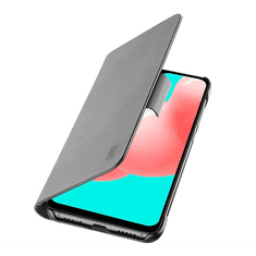 CellularLine BOOK AGENDA tok álló, bőr hatású (FLIP, oldalra nyíló, asztali tartó funkció, RFID védelem) FEKETE [Samsung Galaxy A32 4G (SM-A325)] (BOOK3GALA324GK)