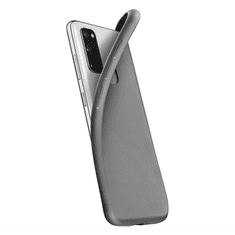 CellularLine CHROMA szilikon telefonvédő (matt, mikrofiber plüss belső) FEKETE [Samsung Galaxy A21s (SM-A217F)] (CHROMAGALA21SK)