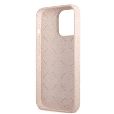 Guess Silicone Line Triangle Apple iPhone 13 Pro Max tok pink (GUHCP13XSLTGP) (GUHCP13XSLTGP)