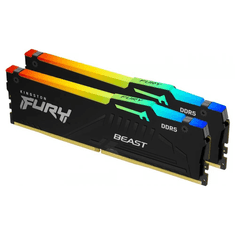 Kingston 64GB 5200MHz DDR5 RAM Fury Beast RGB CL40 (2x32GB) (KF552C40BBAK2-64) (KF552C40BBAK2-64)