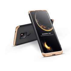 GKK 360 Full Protection 3in1 Huawei Mate 20 tok fekete-aranyszínű (GK0310) (GK0310)