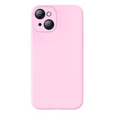BASEUS Liquid Silica iPhone 13 tok, rózsaszín (ARYT000904) (ARYT000904)