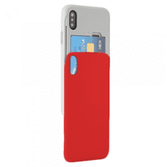 Mercury SSBIPXR iPhone X kártyatartós tok piros (SSBIPXR)