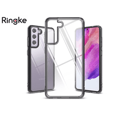RINGKE Fusion Samsung G990B Galaxy S21 FE 5G ütésálló tok fekete-átlátszó (FN0300) (FN0300)
