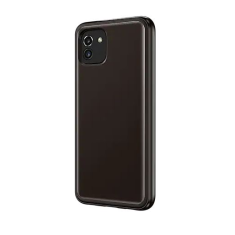 SAMSUNG Galaxy A03 Soft Clear Cover tok fekete (EF-QA036TBEGEU) (EF-QA036TBEGEU)