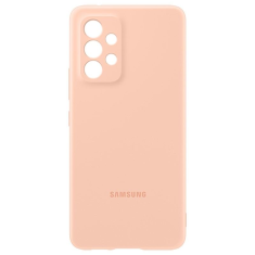 SAMSUNG Galaxy A53 5G szilikontok barackszínű (EF-PA536TPEGWW) (EF-PA536TPEGWW)
