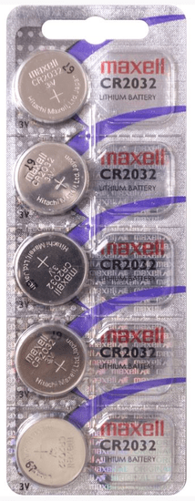 Maxell CR2032 5BP Li akkumulátor (CR2032/5BP)
