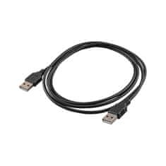TKG Adapter: Akyga - USB / USB (m) kábel, fekete 1,8m