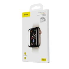 TKG Apple Watch Series 4 40mm okosóra fólia - Baseus fekete keretes