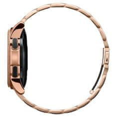 TKG Samsung Galaxy Watch 3 (41 mm) okosóra fémszíj - Spigen Modern Fit rose gold fémszíj (20 mm szíj szélesség)