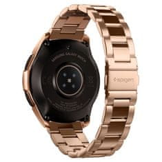 TKG Samsung Galaxy Watch 3 (41 mm) okosóra fémszíj - Spigen Modern Fit rose gold fémszíj (20 mm szíj szélesség)