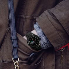 TKG Samsung Galaxy Watch6 / Watch6 Classic okosóra szíj - Mellow fekete szövet (stretch) szíj (20 mm szíj szélesség)