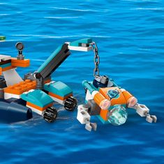 LEGO City 60377 Felderítő tengeralattjáró búvárok