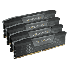 Corsair DRAM Memory Kit VENGEANCE - 64GB (4 x 16GB Kit) - DDR5 6200MHz C32 (CMK64GX5M4B6200C32)
