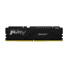 Kingston 8GB 5200MHz DDR5 RAM Fury Beast Black CL36 (KF552C36BBE-8) (KF552C36BBE-8)