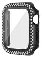 Worryfree Bling Bumper Bumper Case Apple Watch 41mm, Black