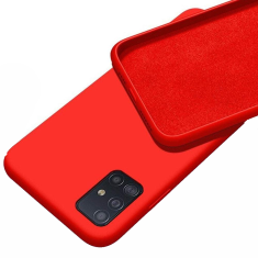 Cellect Samsung A80 premium szilikon tok piros (CEL-PREMSIL-SAMA80-R) (CEL-PREMSIL-SAMA80-R)