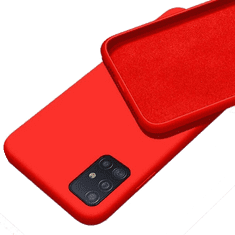 Cellect Samsung Galaxy A52/A52s 5G prémium szilikon tok piros (CEL-PREM-SAM-A52-R) (CEL-PREM-SAM-A52-R)
