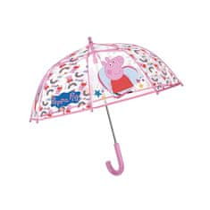 Perletti Lányok esernyő Peppa Malac átlátszó